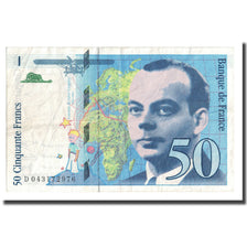 Frankreich, 50 Francs, St Exupéry, 1997, SS, Fayette:73.4, KM:157Ad