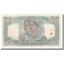 France, 1000 Francs, Minerve et Hercule, 1948, 1948-03-11, VF(30-35)