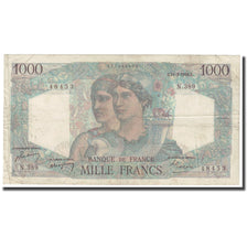France, 1000 Francs, Minerve et Hercule, 1948, 1948-03-11, EF(40-45)