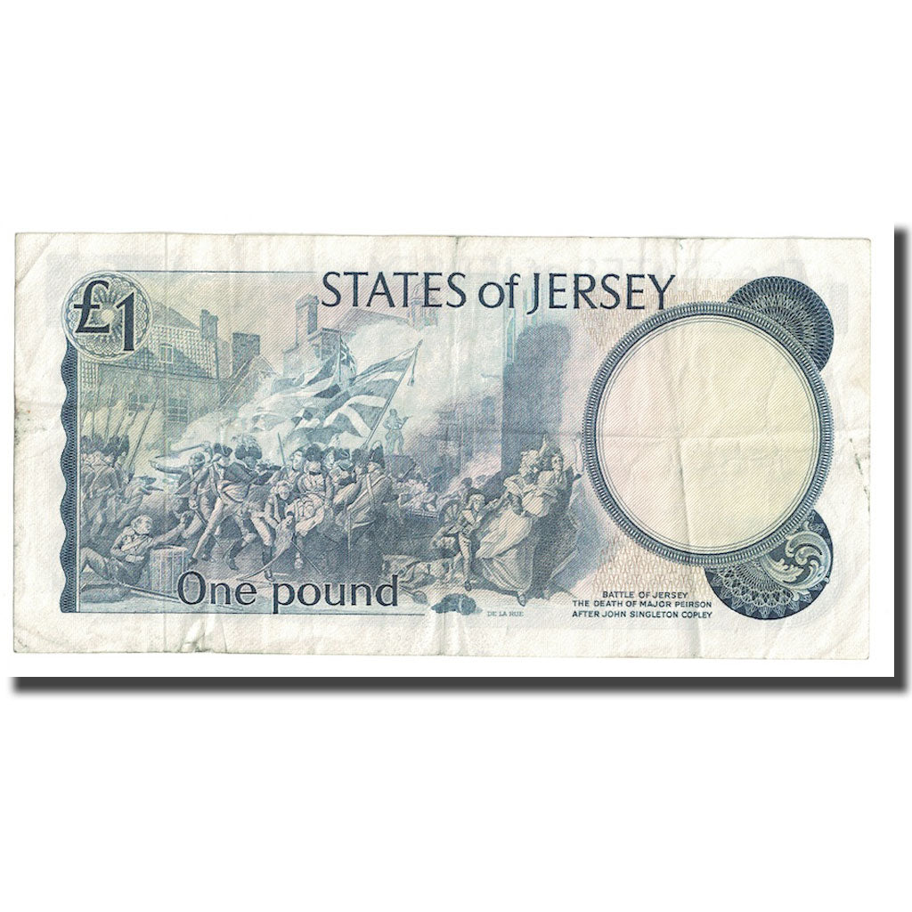 Banknote, Jersey, 1 Pound, 1976-1988, KM:11a, EF(40-45)