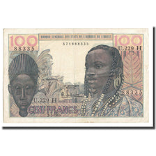 Banknote, West African States, 100 Francs, 1965, 1965-03-02, KM:101Ae, EF(40-45)