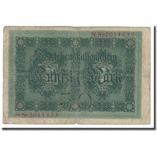 Banconote, Germania, 50 Mark, 1914, 1914-08-05, KM:49b, MB