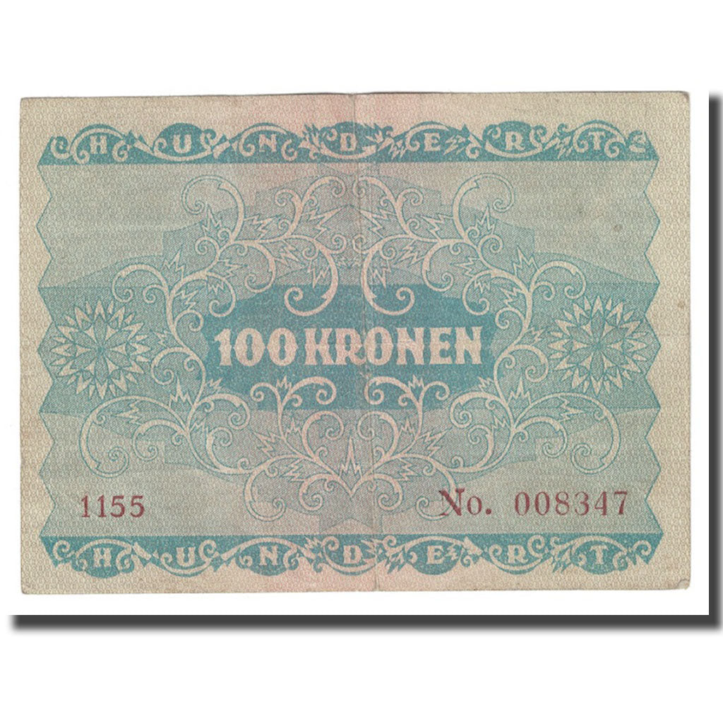 Banknote, Austria, 100 Kronen, 1922, 1922-01-02, KM:77, AU(50-53)