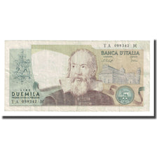 Banknote, Italy, 2000 Lire, 1973, 1973-10-08, KM:103a, VF(30-35)