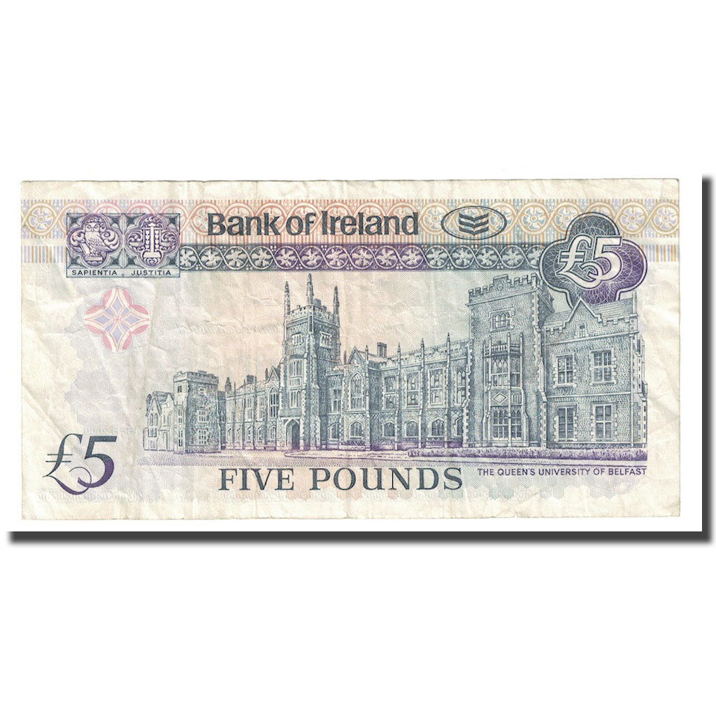 Banknote, Ireland - Republic, 5 Pounds, 2000, 2000-09-05, EF(40-45)
