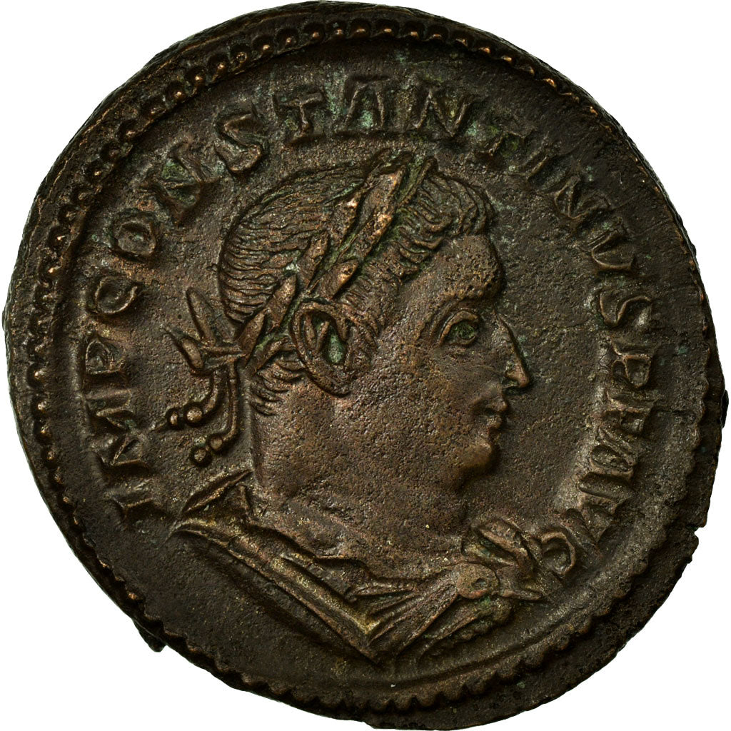 Coin, Constantine I, Follis, AU(55-58), Copper, Cohen:327