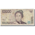 Billete, 10,000 Rupiah, Undated (1998-1999), Indonesia, KM:137a, RC