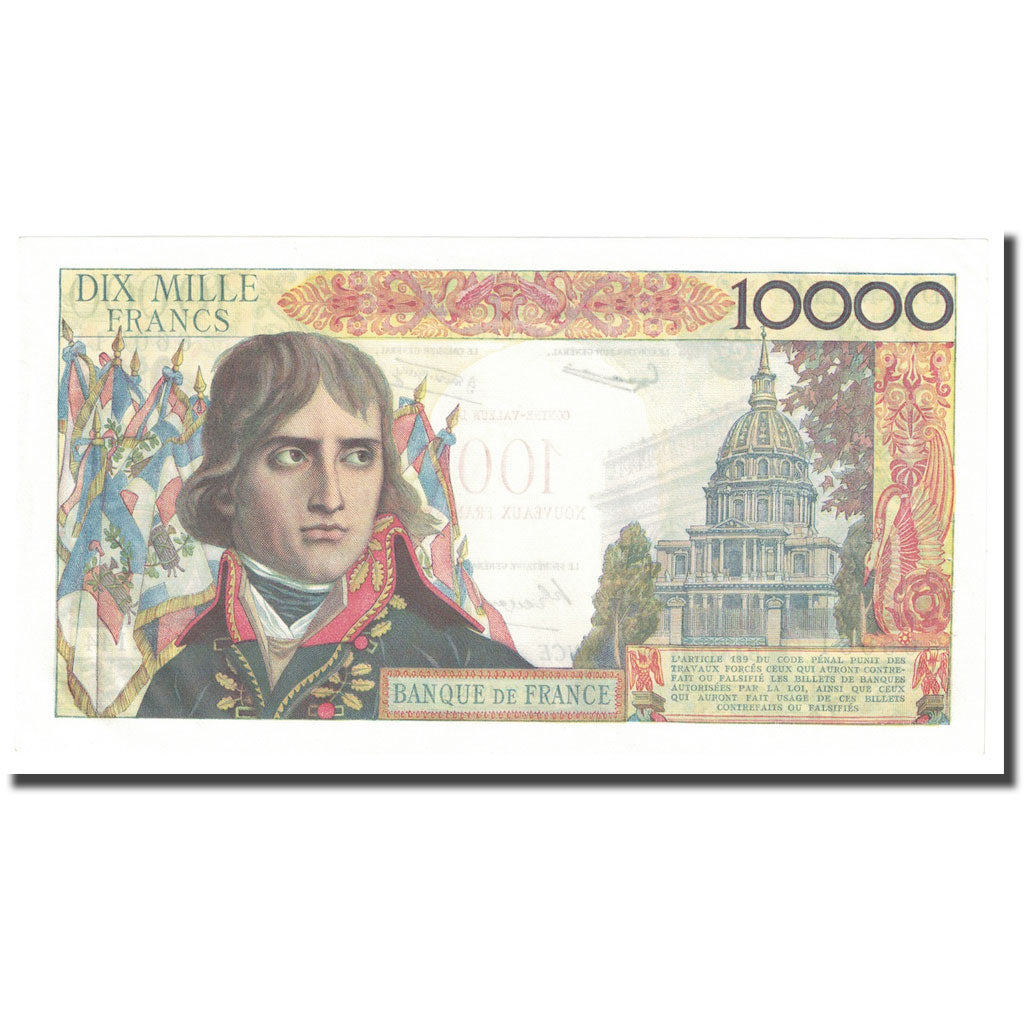 France, 100 Nouveaux Francs on 10,000 Francs, Bonaparte, 1958, 1958-10-30