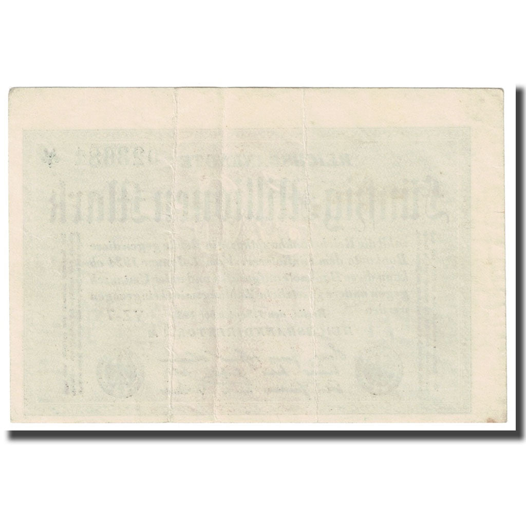 Banknote, Germany, 50 Millionen Mark, 1923, 1923-09-01, KM:109b, EF(40-45)