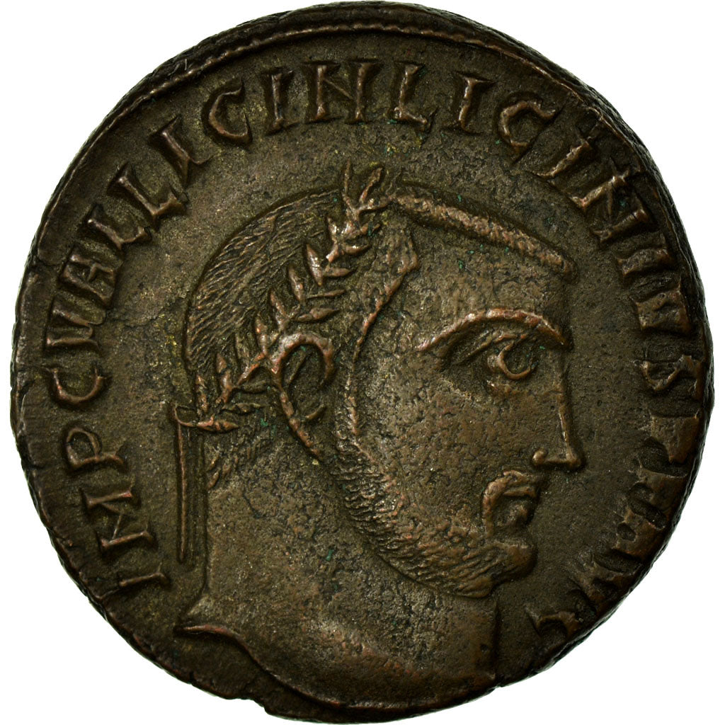 Coin, Licinius I, Nummus, Alexandria, AU(55-58), Copper, Cohen:108