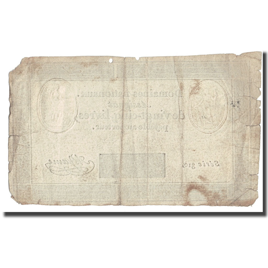 Francia, 25 Livres, 1793, A.Jame, 1793-06-06, MB, KM:A71