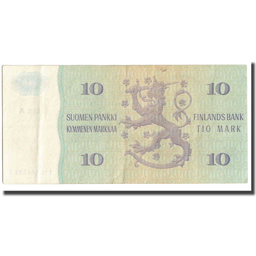 Banknote, Finland, 10 Markkaa, 1980, KM:112a, EF(40-45)