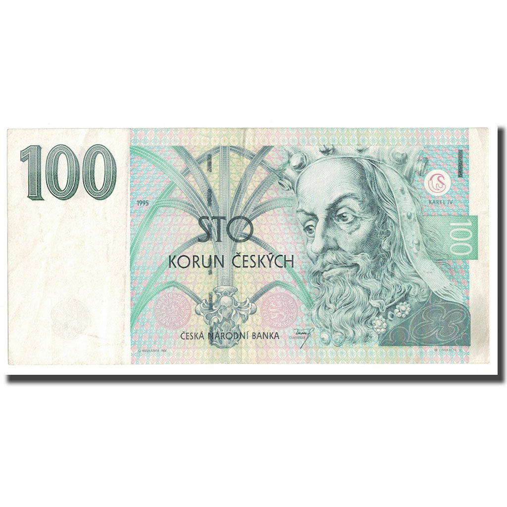 Banknote, Czech Republic, 100 Korun, 1995, KM:12, EF(40-45)