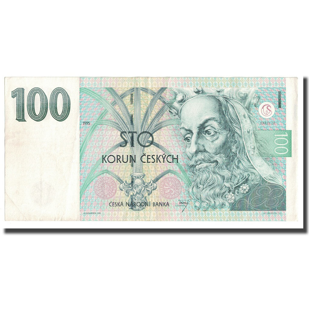 Banknote, Czech Republic, 100 Korun, 1995, KM:12, EF(40-45)