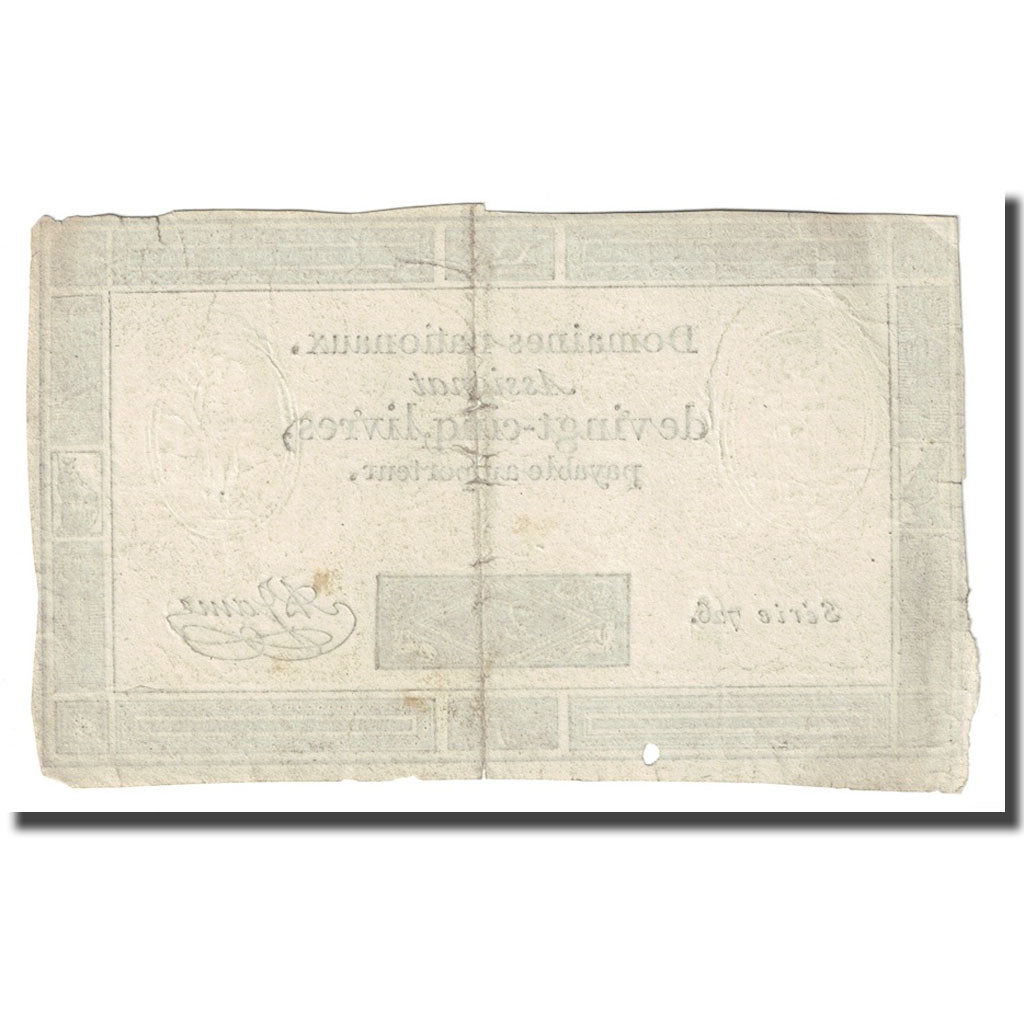 Francja, 25 Livres, 1793, A.Jame, 1793-06-06, F(12-15), KM:A71