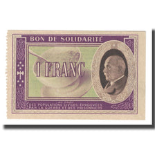 France, 1 Franc, 1940, Bon de solidarité, UNC(65-70)
