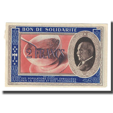 France, 2 Francs, 1941, Bon de solidarité, UNC(60-62)