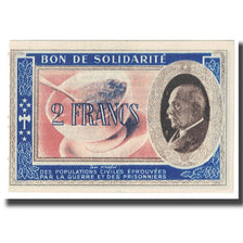 France, 2 Francs, 1941, Bon de solidarité, SUP
