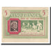 Francia, 5 Francs, 1940, Bon de solidarité, UNC