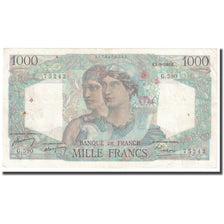 Francia, 1000 Francs, Minerve et Hercule, 1949, 1949-09-01, MB+, Fayette:41.29