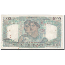 France, 1000 Francs, Minerve et Hercule, 1949, 1949-02-17, TB, Fayette:41.25