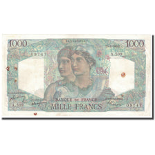 France, 1000 Francs, Minerve et Hercule, 1949, 1949-09-01, VF(30-35)