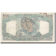 France, 1000 Francs, Minerve et Hercule, 1949, 1949-02-17, TB, Fayette:41.25