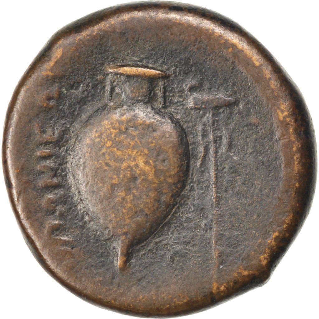 Bruttium, Hipponium, Zeus, Bronze, EF(40-45), Bronze, Pozzi #774, 6.69