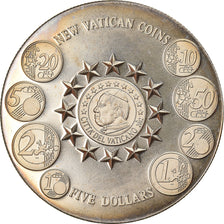 Coin, Liberia, New Vatican coins, 5 Dollars, 2004, Proof, MS(65-70)