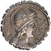 Aquillia, Denarius, Roma, AU(50-53), Silver, 3.70