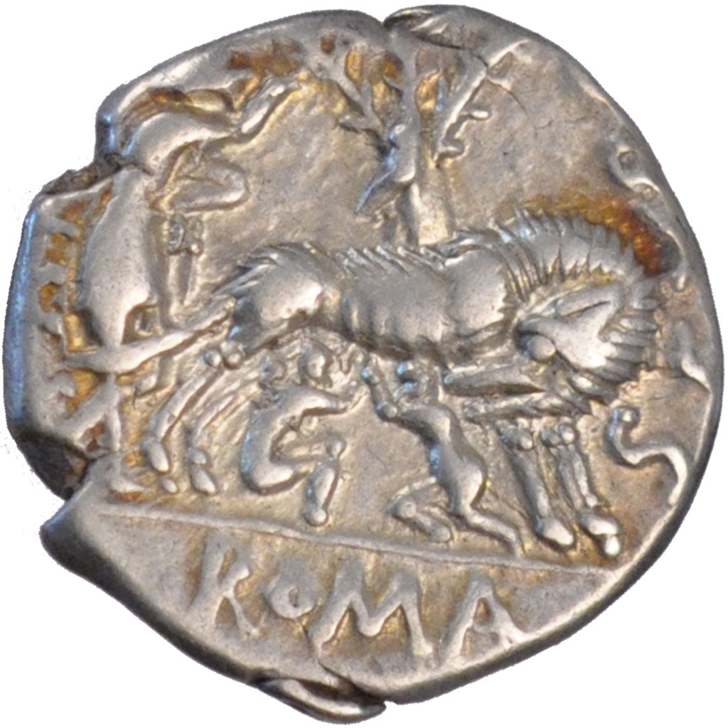 Pompeia, Denarius, Roma, EF(40-45), Silver, Babelon #1, 3.90