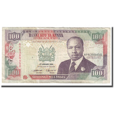 Banconote, Kenya, 100 Shillings, 1994, 1994-01-01, KM:27f, BB