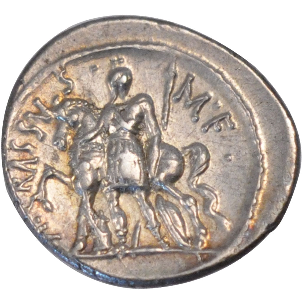 Licinia, Denarius, Roma, AU(55-58), Silver, Babelon #18, 3.80