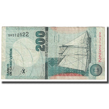 Nota, Cabo Verde, 200 Escudos, 2005, 2005-01-20, KM:63a, VF(30-35)