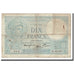 Frankreich, 10 Francs, Minerve, 1939, 1939-04-06, SGE+, Fayette:7.2, KM:84