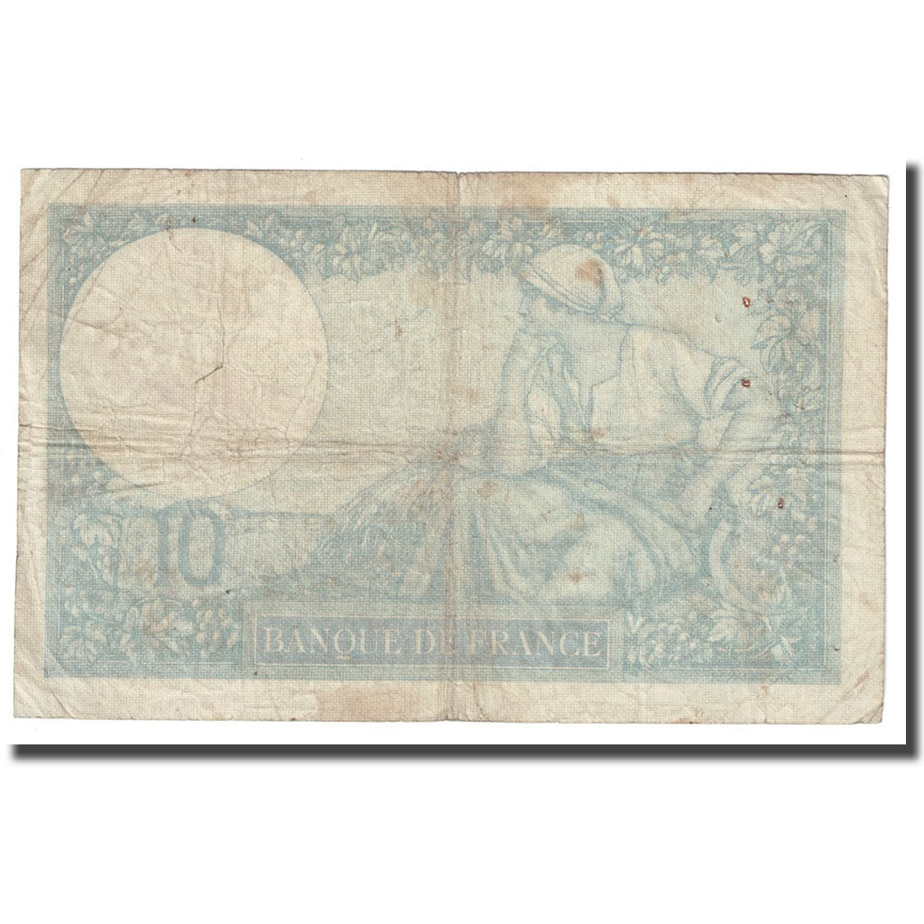 Frankrijk, 10 Francs, Minerve, 1940, 1940-10-17, TB, Fayette:7.17, KM:84