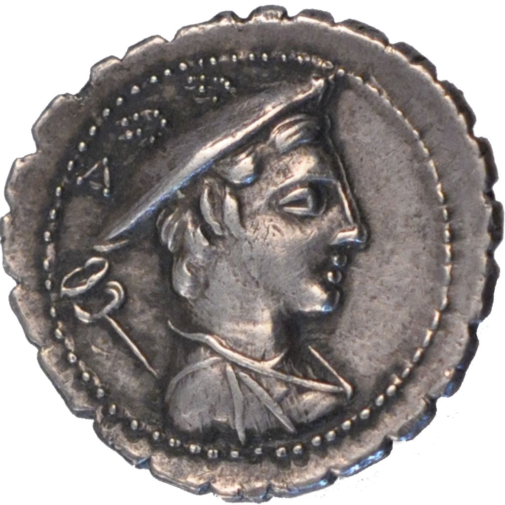 Mamilia, Denarius, Roma, AU(55-58), Silver, Babelon #6, 3.60