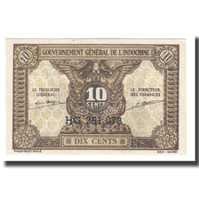 Banknote, FRENCH INDO-CHINA, 10 Cents, 1942, KM:89a, UNC(63)
