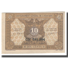 Banknote, FRENCH INDO-CHINA, 10 Cents, 1942, KM:89a, UNC(63)
