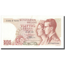 Banknot, Belgia, 50 Francs, 1966, 1966-05-16, KM:139, UNC(60-62)