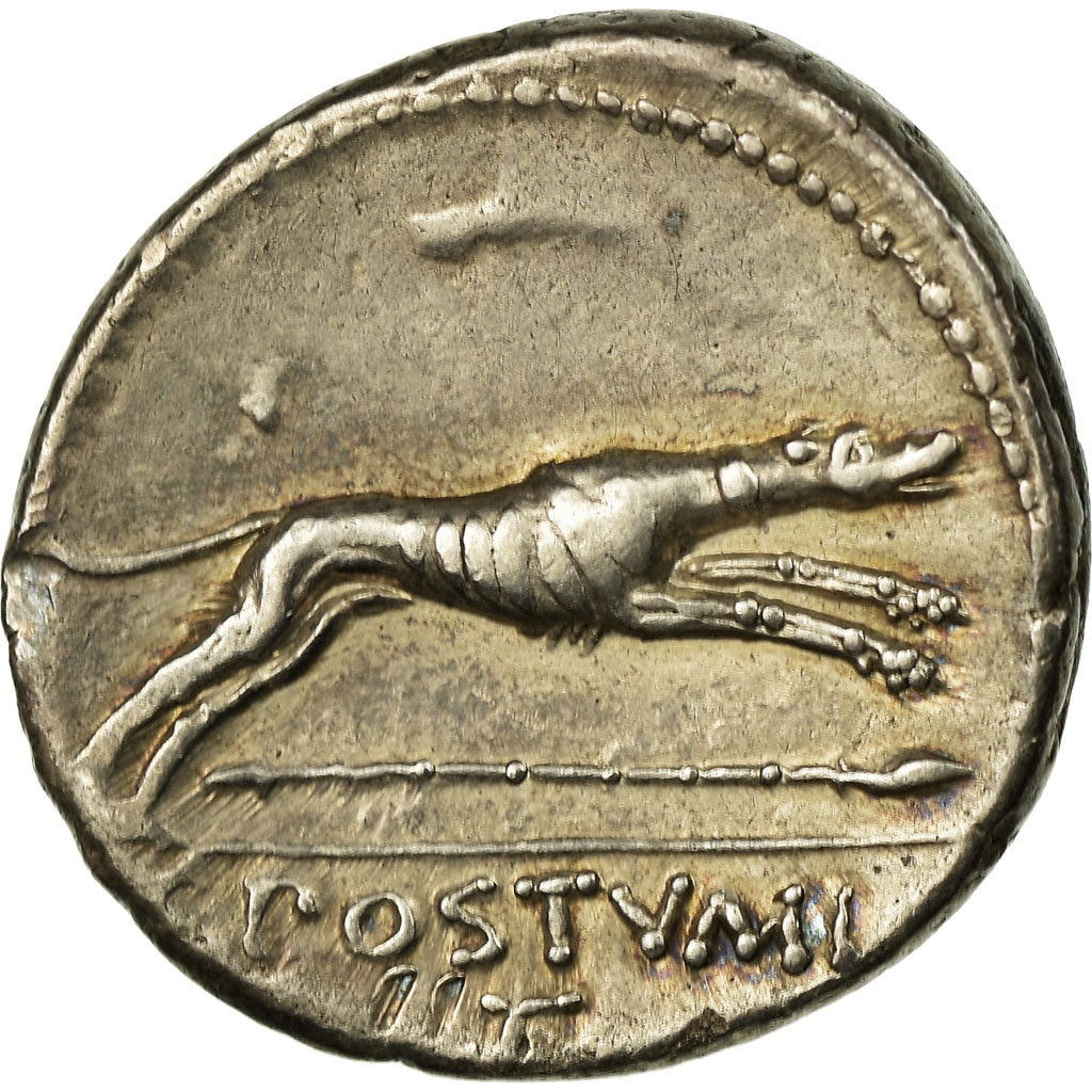 Monnaie, Postumia, Denier, Roma, SUP+, Argent, Babelon:9