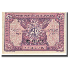 Banknote, FRENCH INDO-CHINA, 20 Cents, Undated (1942), KM:90, UNC(65-70)