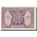 Billet, FRENCH INDO-CHINA, 20 Cents, Undated (1942), KM:90, SPL