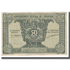 Banconote, INDOCINA FRANCESE, 50 Cents, Undated (1942), KM:91a, SPL