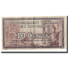 Banknote, FRENCH INDO-CHINA, 10 Cents, Undated (1939), KM:85e, EF(40-45)