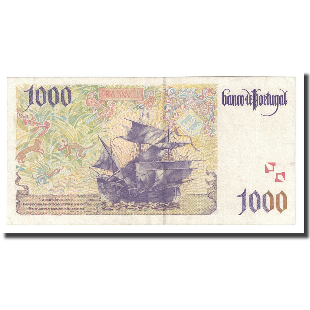 Banknote, Portugal, 1000 Escudos, 1998, 1998-03-12, KM:188c, UNC(60-62)