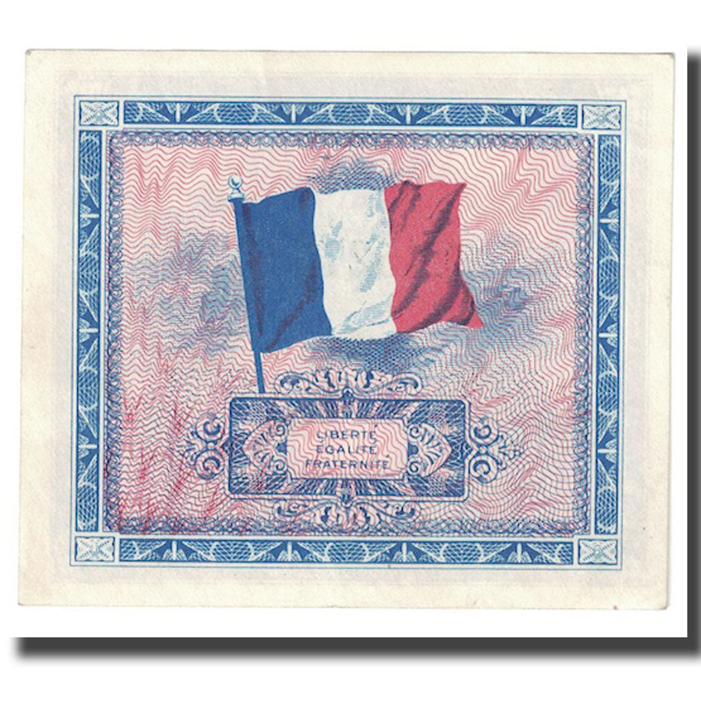France, 10 Francs, Flag/France, 1944, AU(55-58), Fayette:VF18.1, KM:116a