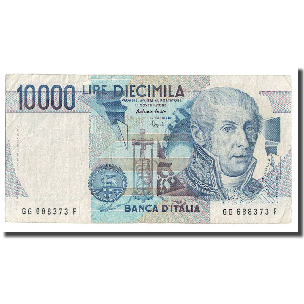 Banconote, Italia, 10,000 Lire, 1984, 1984-09-03, KM:112c, SPL-