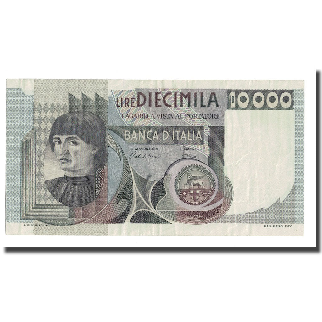 Banconote, Italia, 10,000 Lire, 1980, 1980-09-06, KM:106b, SPL-