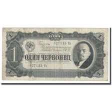 Geldschein, Russland, 1 Chervonetz, 1937, KM:202a, S